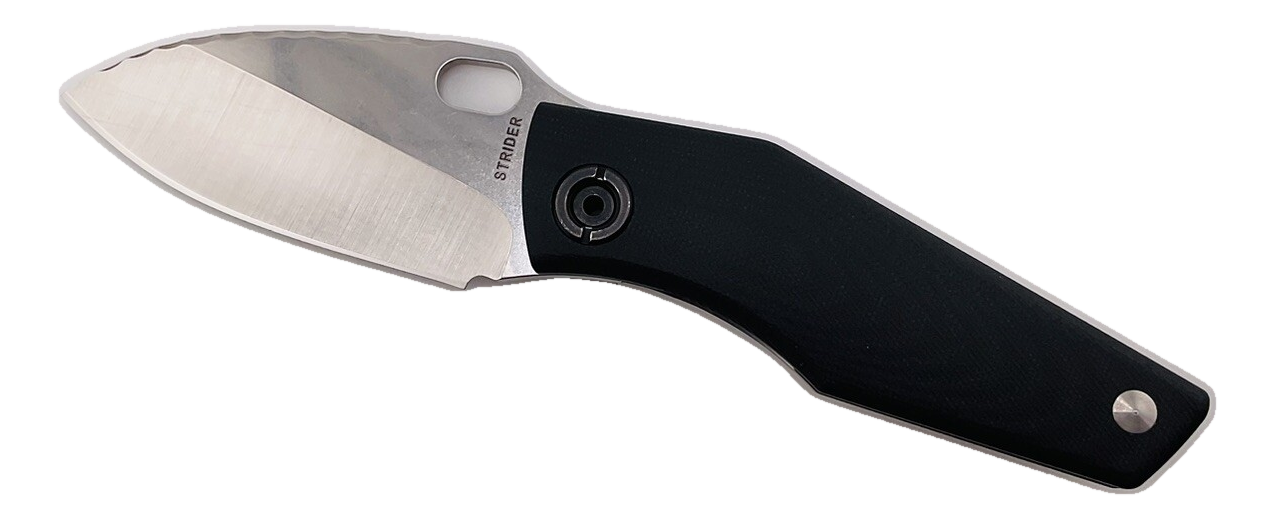 Mick Strider Knives SJ75 Baby Huey Satin S30V Titanium G10 Framelock Folder