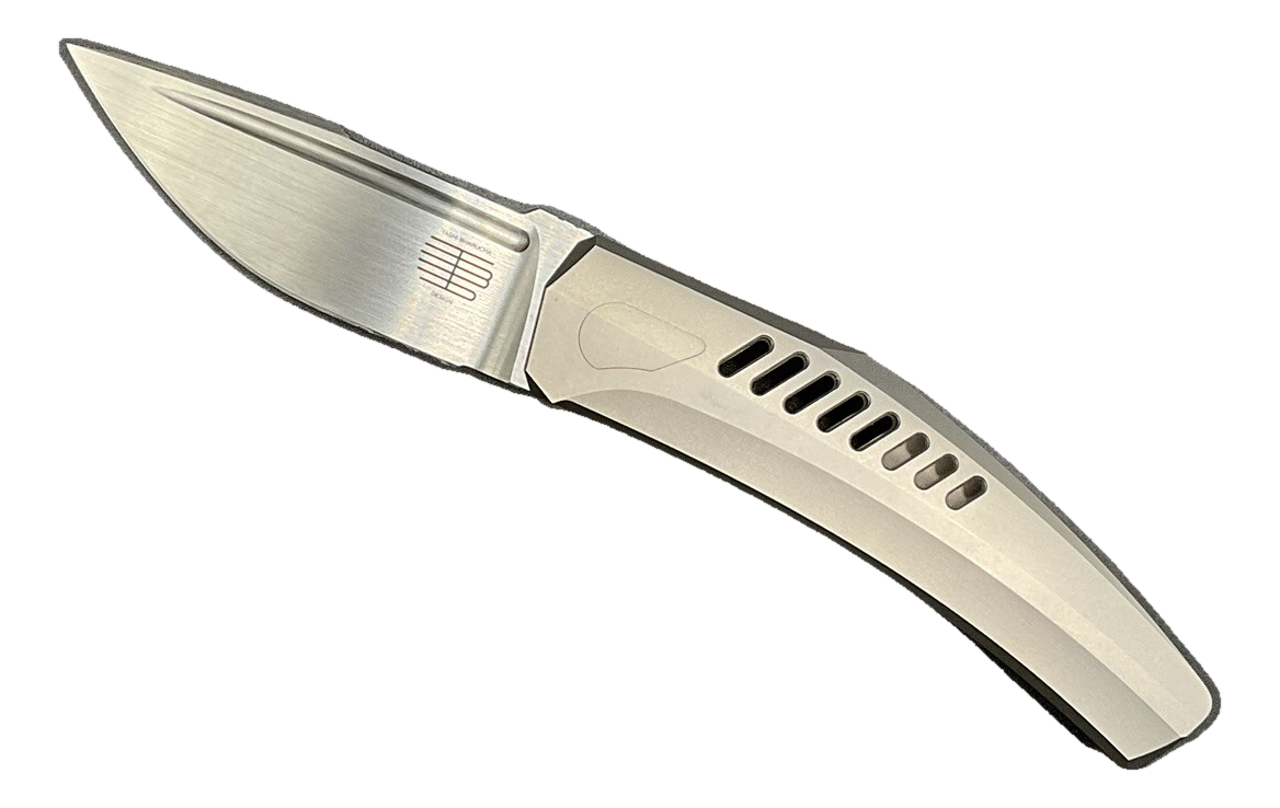 Reate Knives Tashi Bharucha Krypton #2 Satin CPM-154 Slotted Titanium