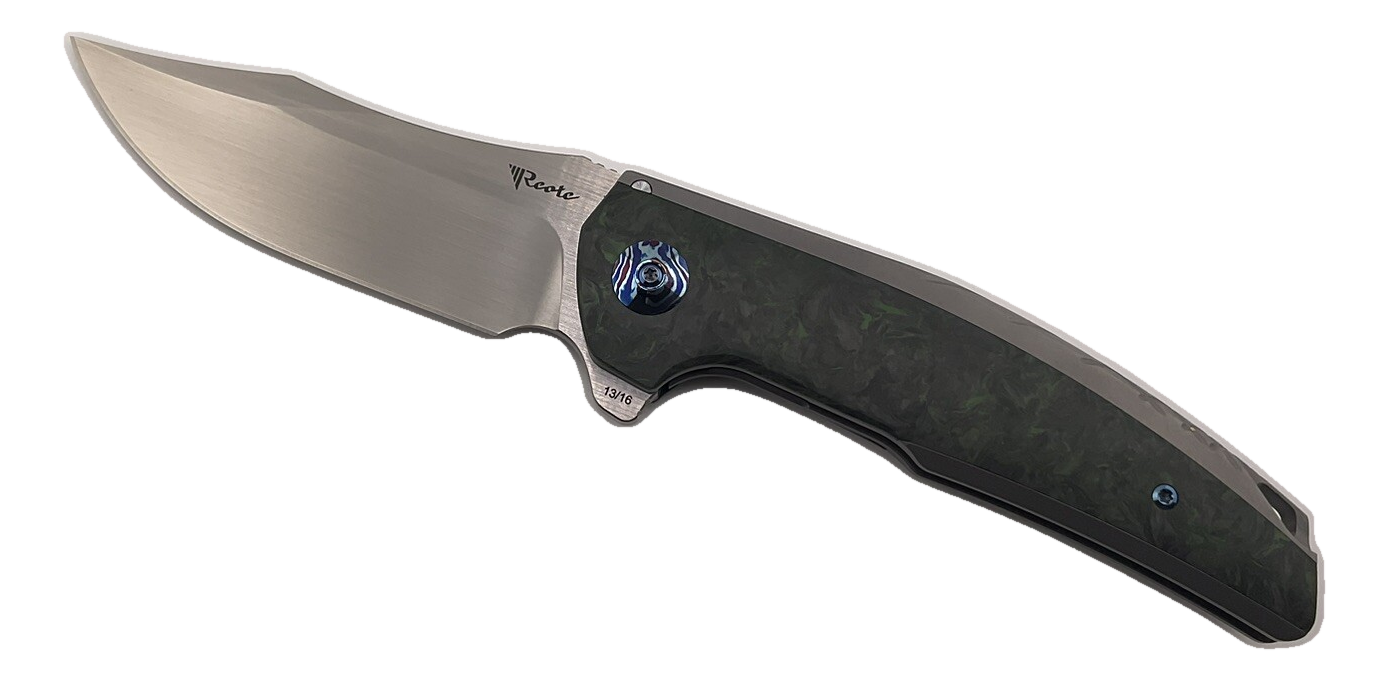 Reate Knives JACK 1.5 Titanium Integral Jungle Fat Carbon Mokuti M398 1 Of 16